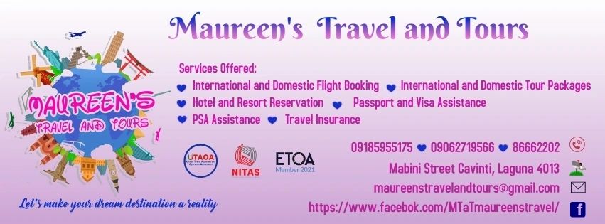 Maureen Dela Cruz, Maureen’s Travel and Tours, Philippines